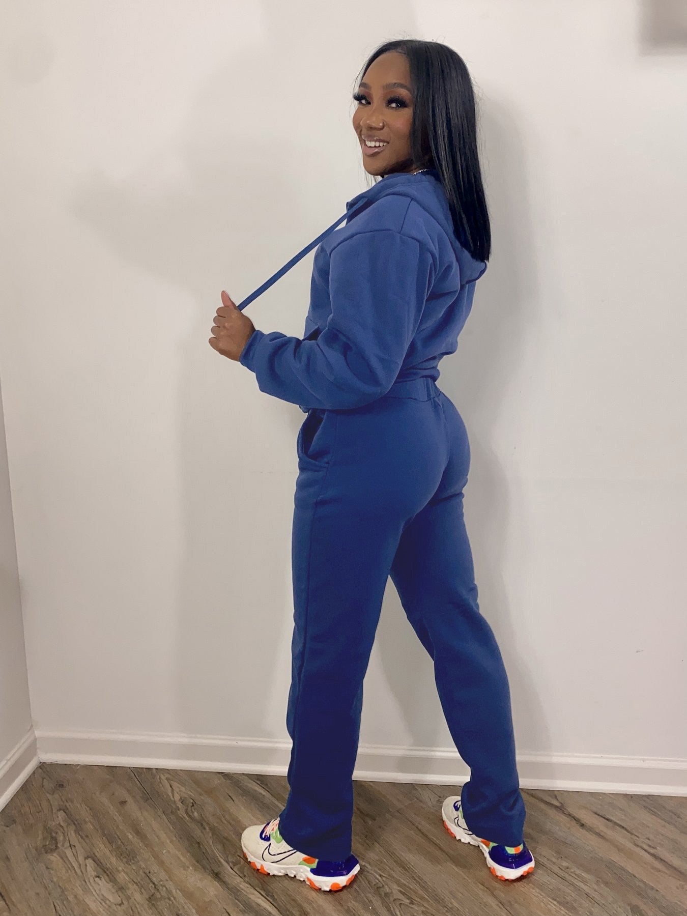 Women Sweatsuit Set 2 Piece Outfits Casual Hoodies Tops And Sweatpants Jogger Tracksuits Loose Trousers LuxuryLifeWay Online Store