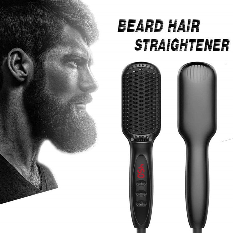 Ceramic Straightening Brush for Styling Hair LadyShow.Store