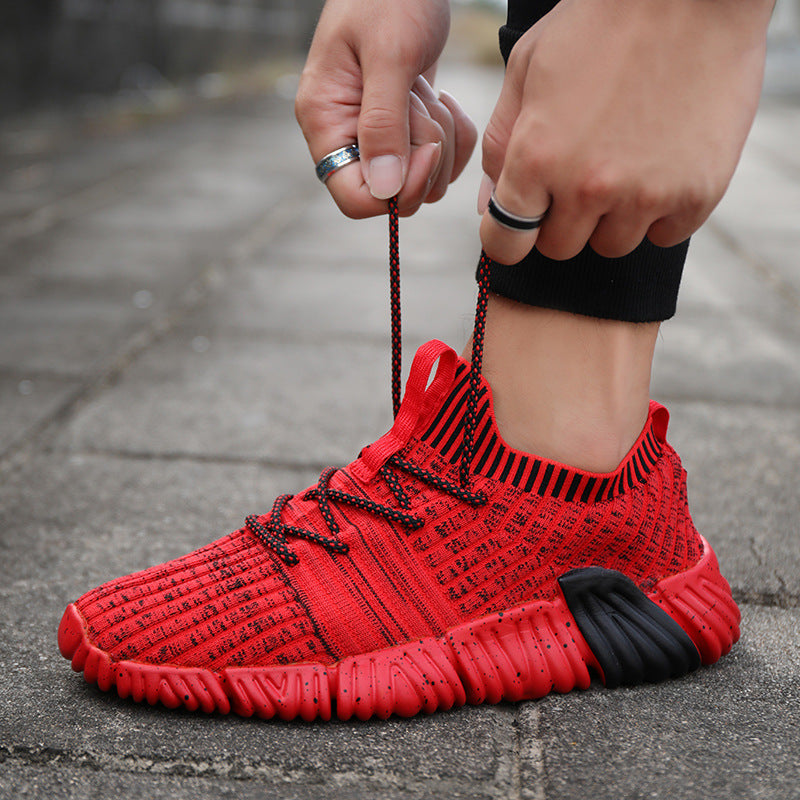 Men's Lightweight Running and Leisure Flyknit Shoes LadyShow.Store