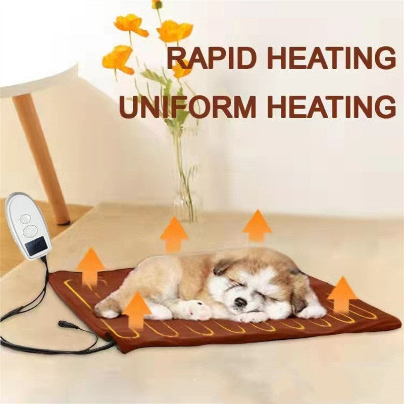 Winter Home Outdoor Thick Dogs And Cats Pet Electric Blanket Pets Fashion