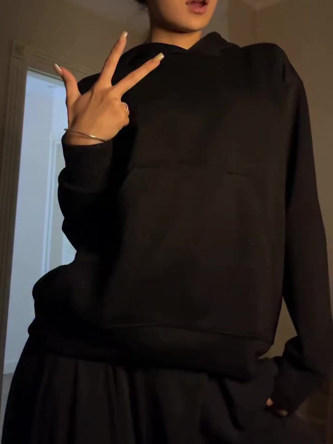 Casual Patchwork Mesh Diamond Hooded Sweatshirt NorixaFashion.com