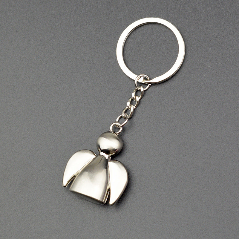 Creative Cute Angel Key Metal Keychains LadyShow.Store