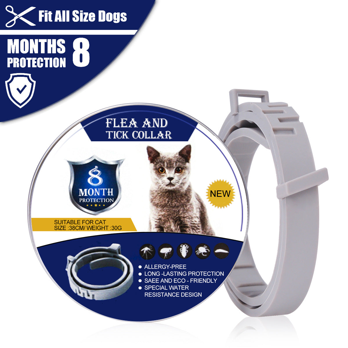 Dog And Cat Collars To Remove Fleas And Repel Mosquitoes Pets Fashion