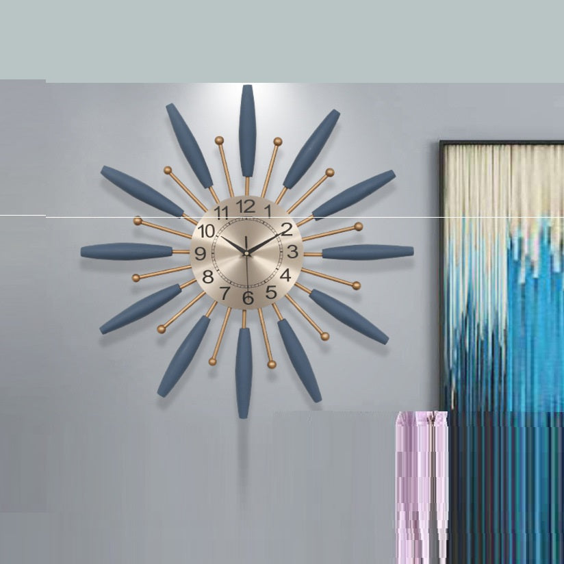 Simple, Fashionable, Personalized And Creative Iron Wall Clock PearlNestDecor.com