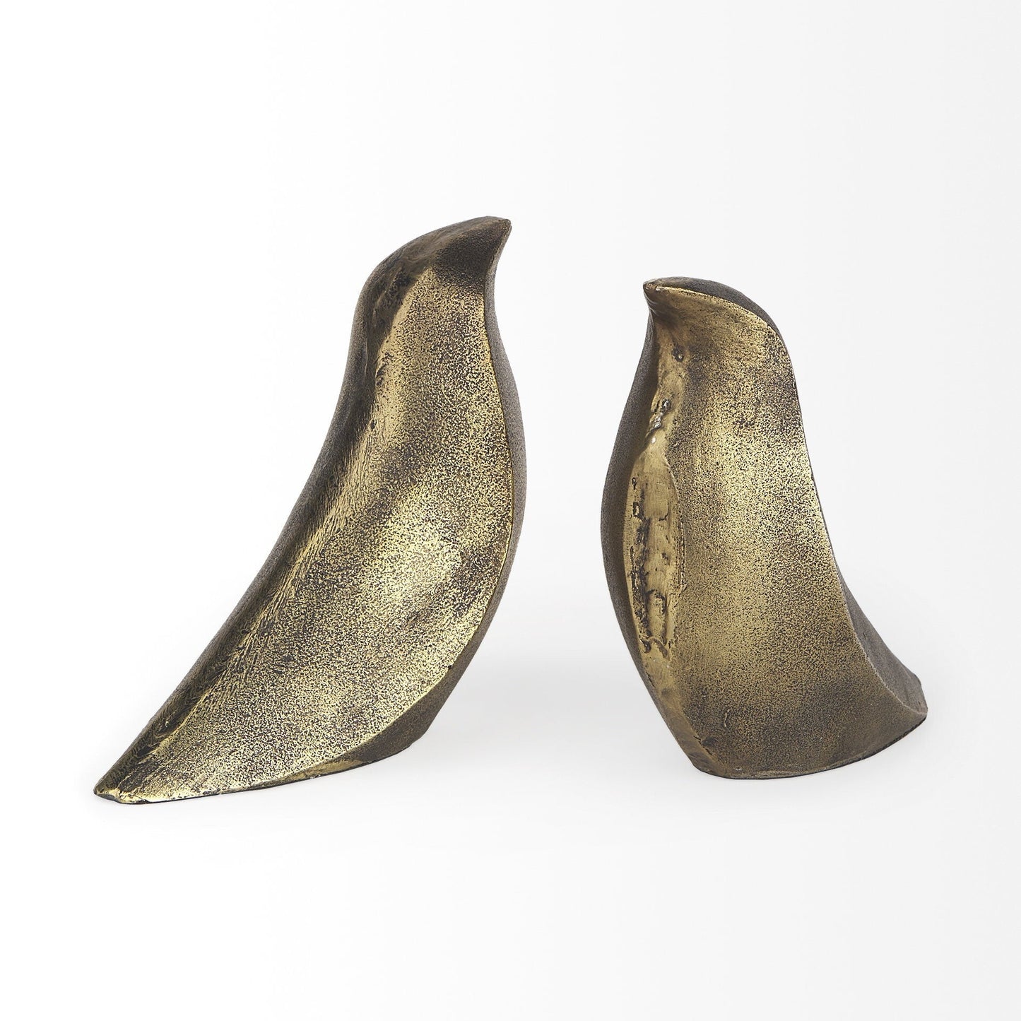 Rustic Antiqued Gold Dove Bookends LuxuryLifeWay Online Store