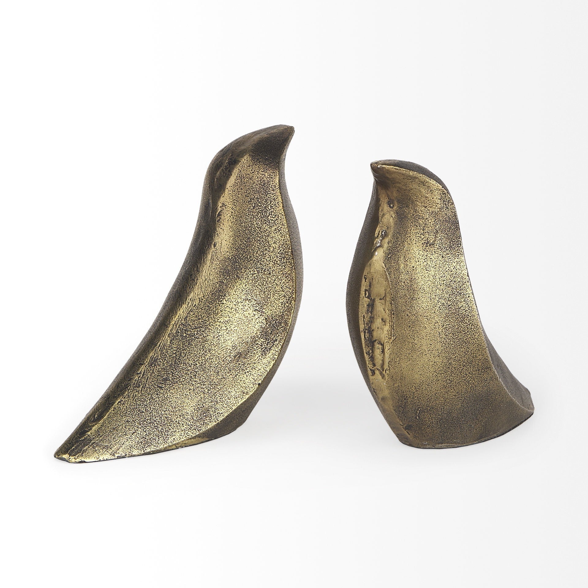 Rustic Antiqued Gold Dove Bookends LuxuryLifeWay Online Store