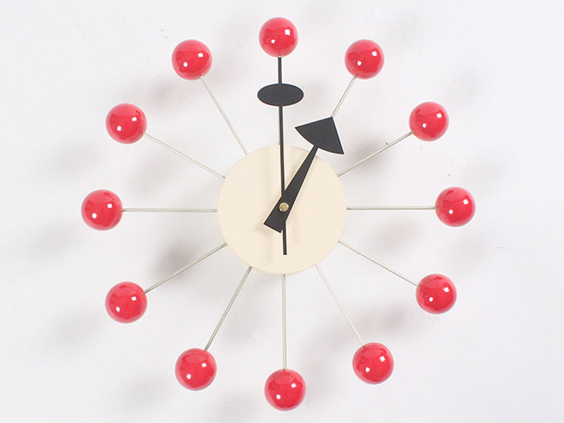 Clock, background wall, wall clock PearlNestDecor.com