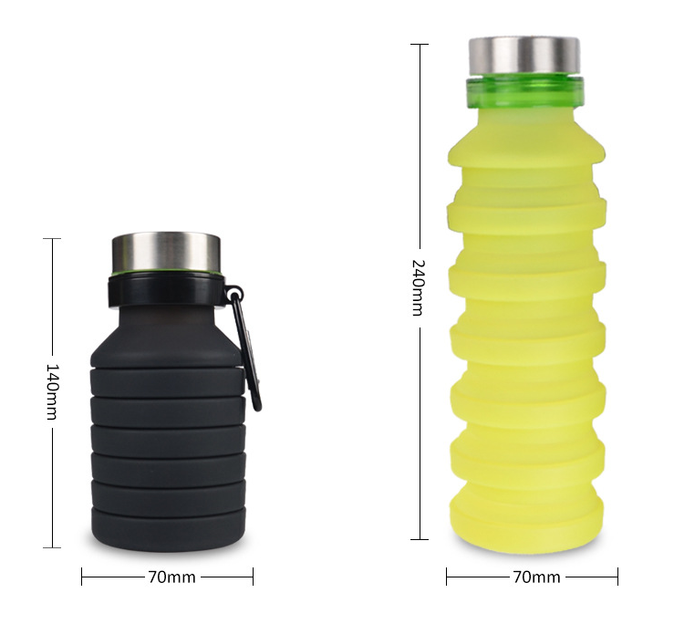 Collapsible Silicone Water Bottle LadyShow.Store