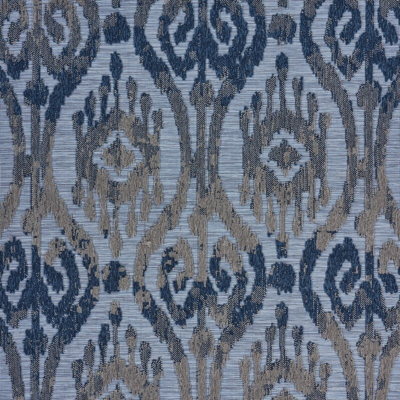 5' X 7' Blue And Yellow Indoor Outdoor Area Rug LuxuryLifeWay Online Store