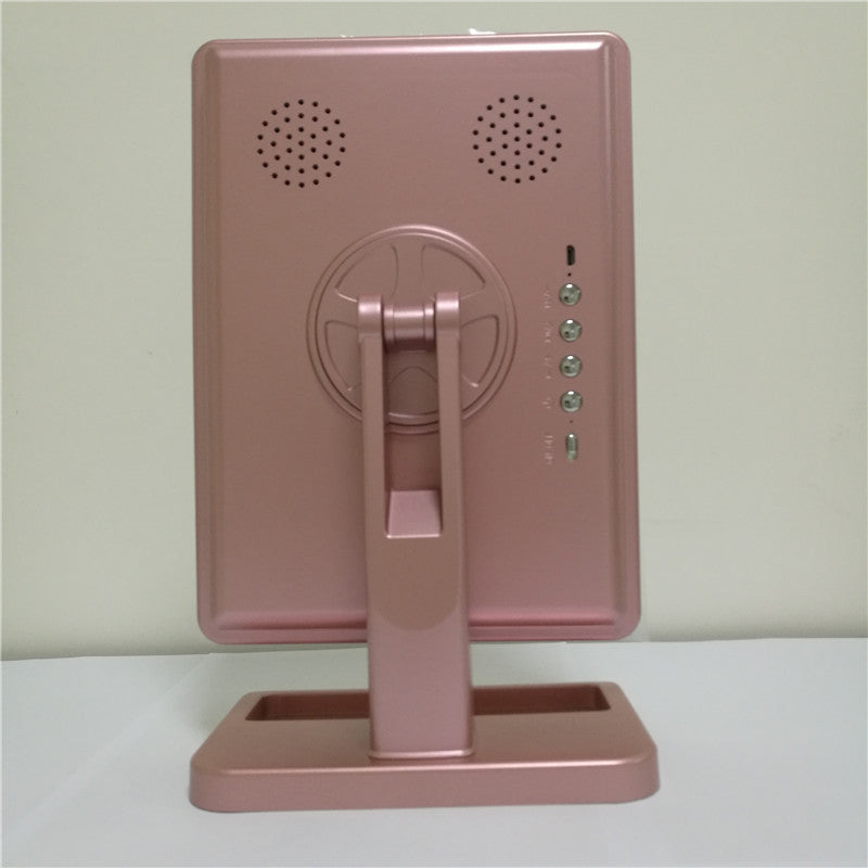 Touch Screen Makeup Mirror With 20 LED Light Bluetooth Music Speaker 10X Magnifying Mirrors Lights LadyShow.Store