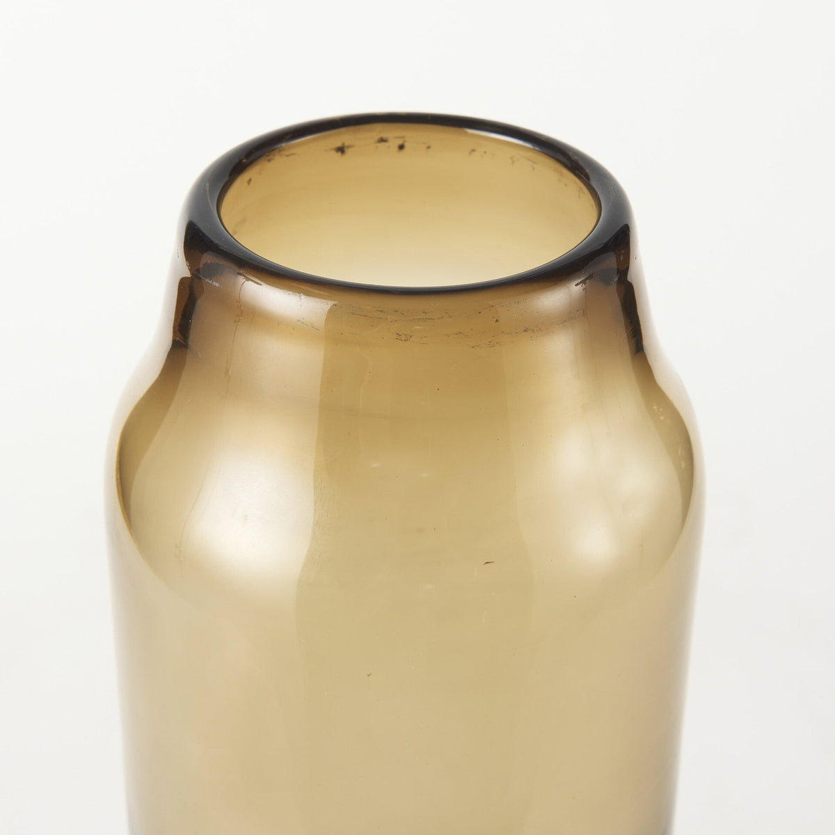 16" Vintage Look Ombre Brown Glass Vase LuxuryLifeWay Online Store