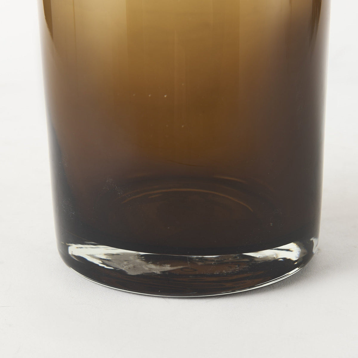 16" Vintage Look Ombre Brown Glass Vase LuxuryLifeWay Online Store
