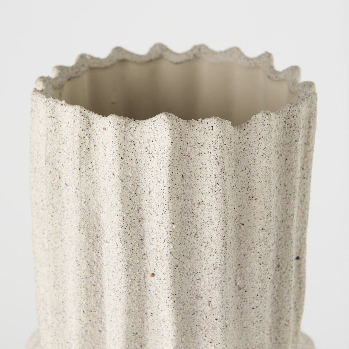 23" Jumbo Organic Textured Sand Vase LuxuryLifeWay Online Store