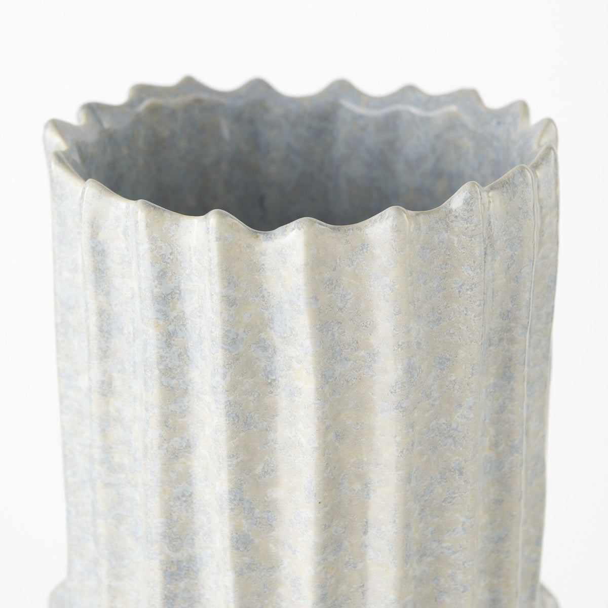 23" Jumbo Organic Textured Gray Vase LuxuryLifeWay Online Store