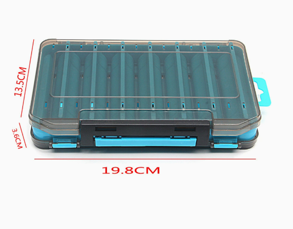 Durable Dual-Sided Fishing Tackle Box Best YouTube Store