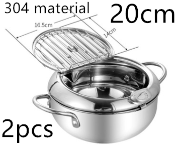 Stainless Steel Telescopic Folding Basket Frying Basket French Fries Degreasing Kitchen Tool CJD2