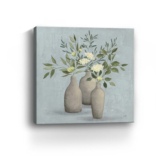 Pretty Bohemian Flowers In Ceramic Vases Unframed Print Wall Art LuxuryLifeWay Online Store