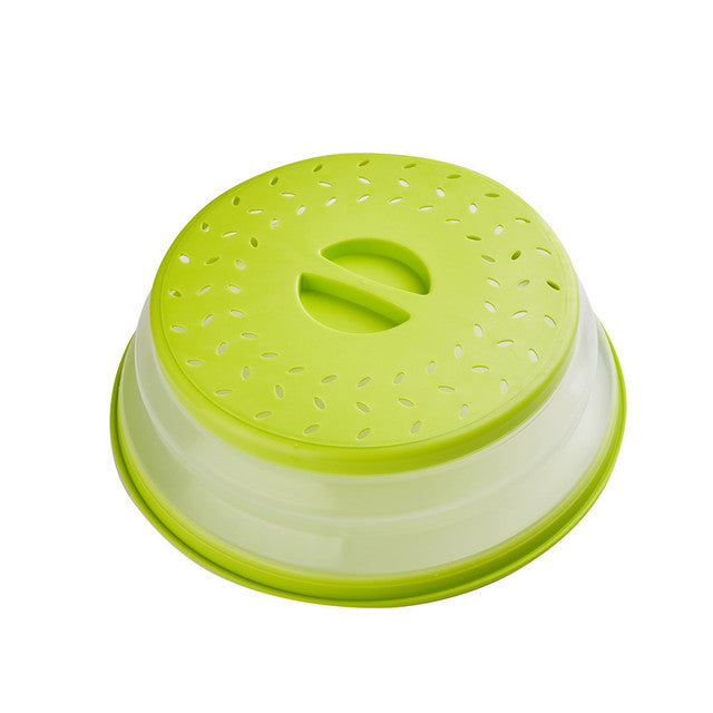 Collapsible High-Temperature Microwave Splash Cover Pi-Mart