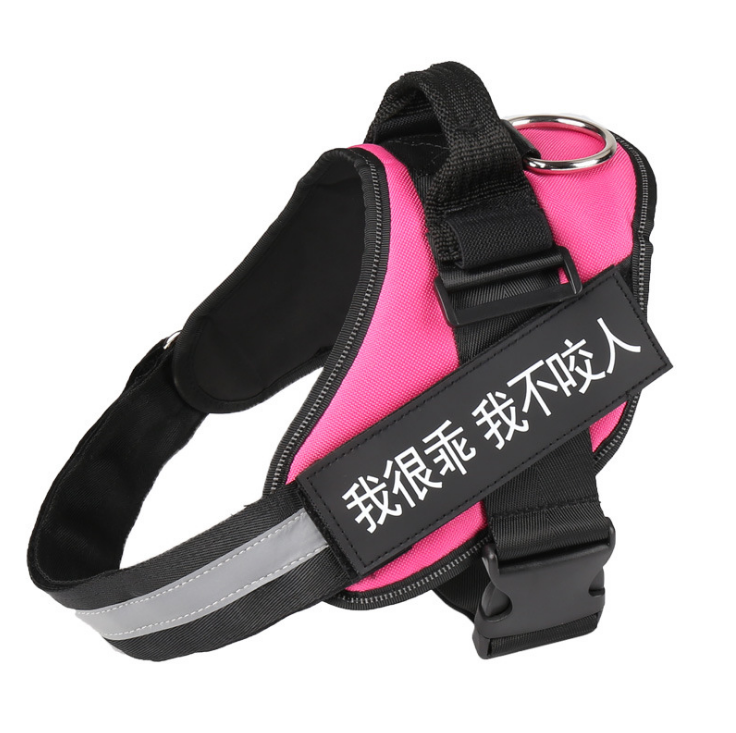 Personalized Dog Harness No Pull Reflective Breathable Adjustable Pet Harness For Small Large Dog Harness Vest With Custom Pets Fashion