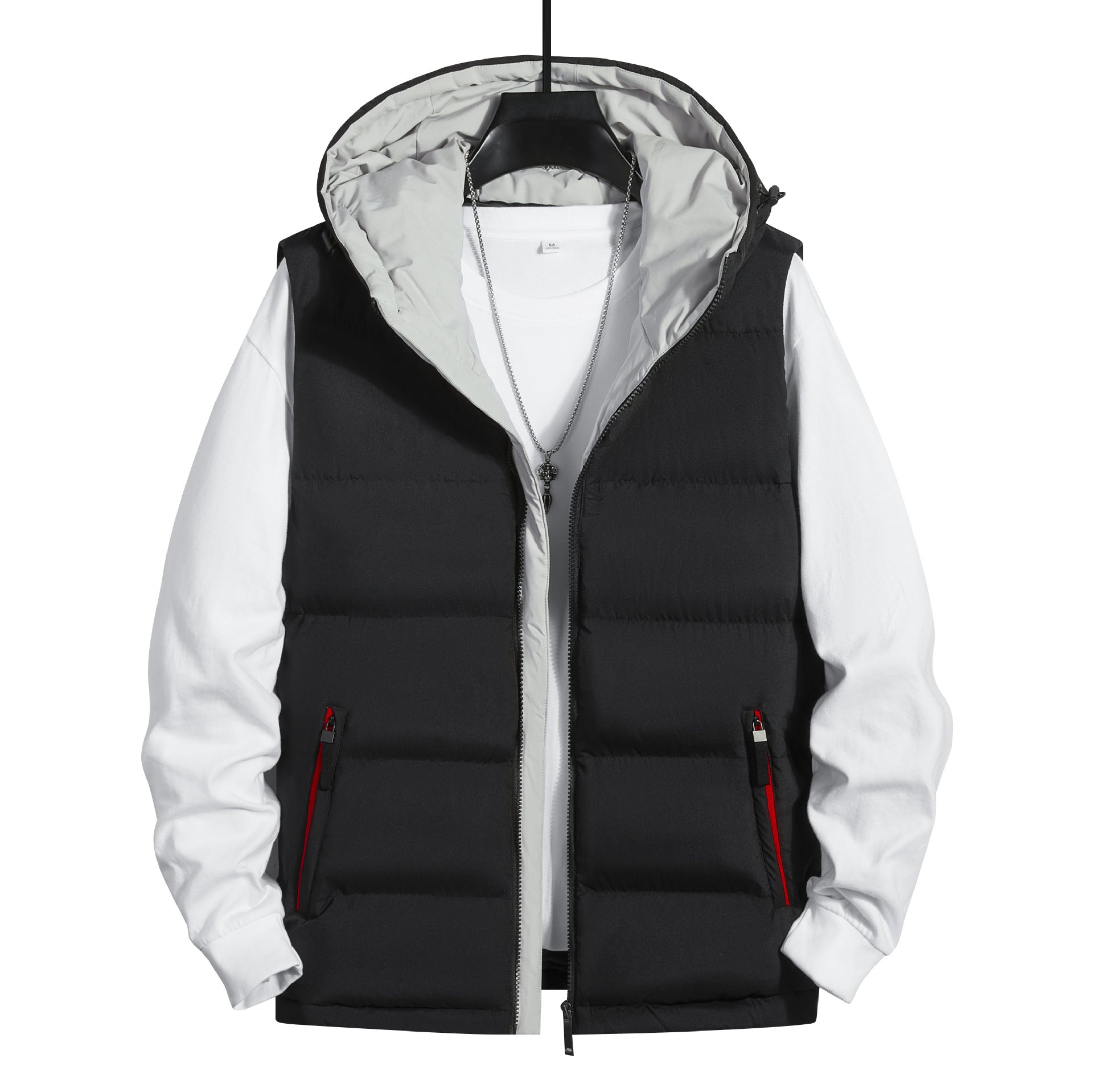 New Sports Casual Hooded Youth Sleeveless Vest Best YouTube Store