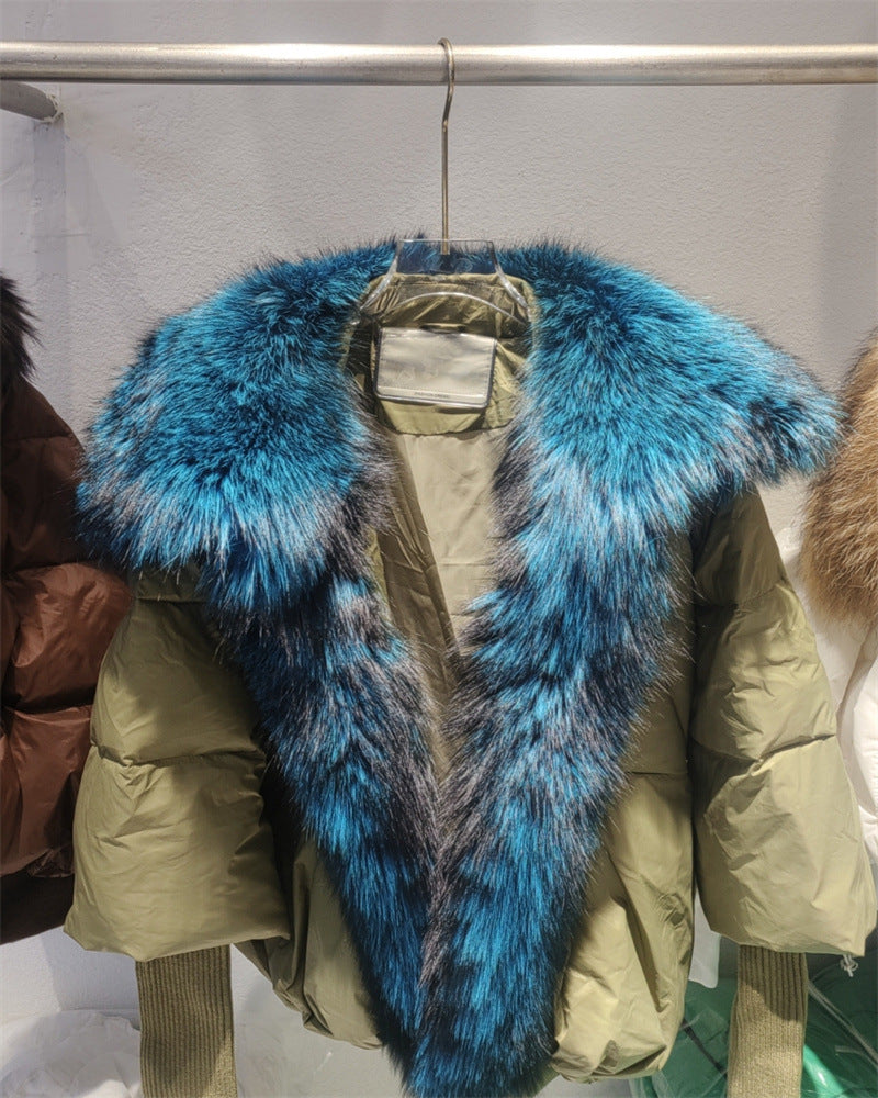 White Duck Down Jacket Niche Design Women's Clothing Best YouTube Store