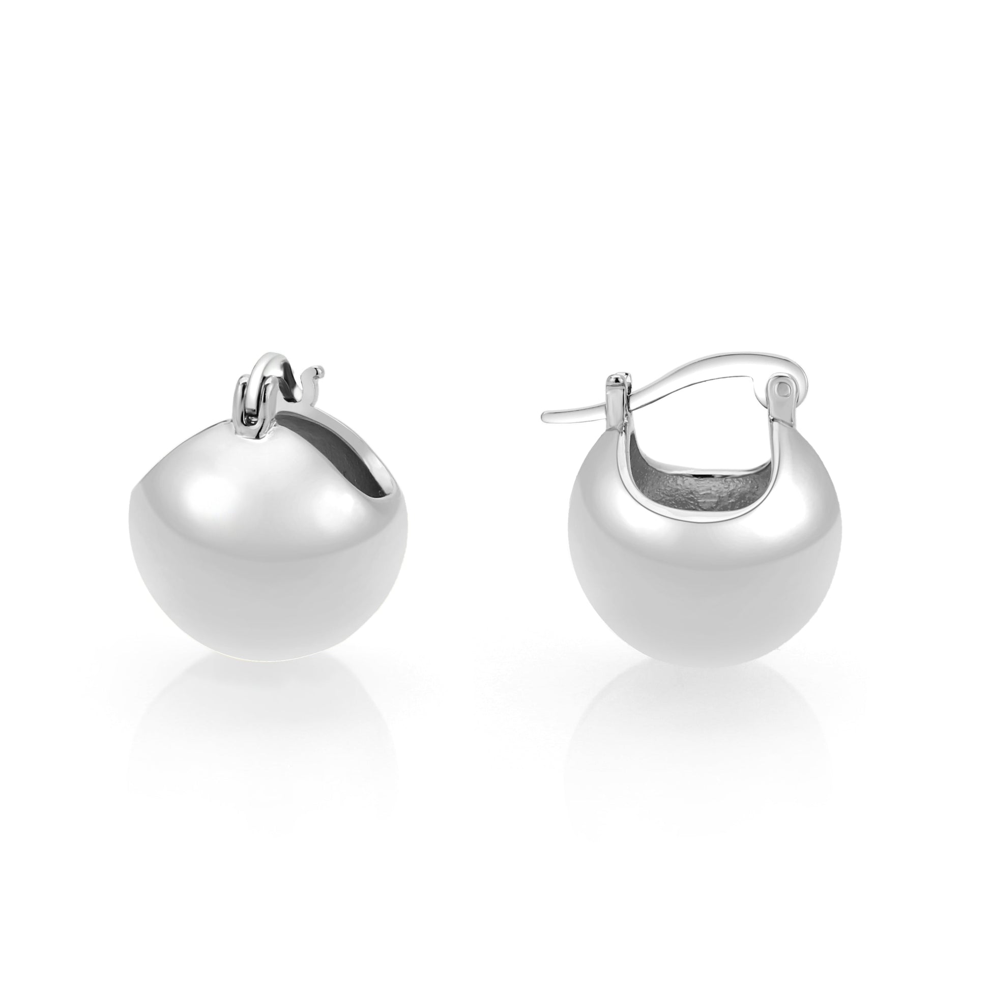 3W1753 - Imitation Rhodium Brass Earring with NoStone in No Stone LuxuryLifeWay Online Store