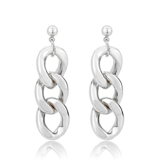 3W1762 - Imitation Rhodium Brass Earring with NoStone in No Stone LuxuryLifeWay Online Store