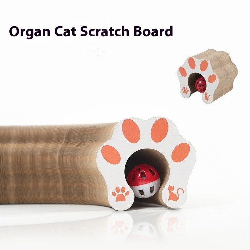 Organ Cat Scratch Board Strong Magnetic Foldable Self-Hi Toy Pets Fashion