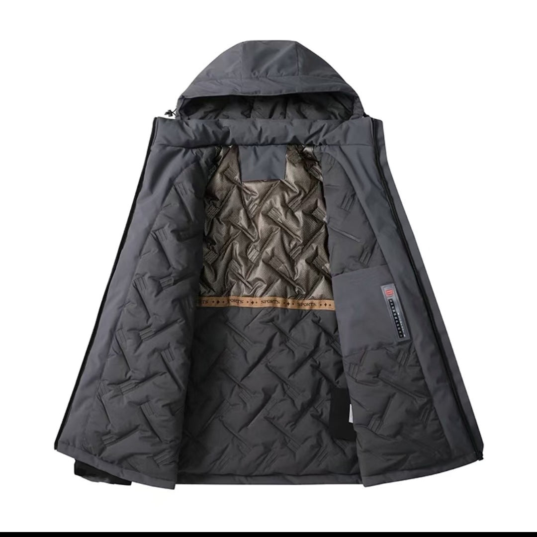 Charge Jacket Men's Loose Thick Cotton Coat Best YouTube Store