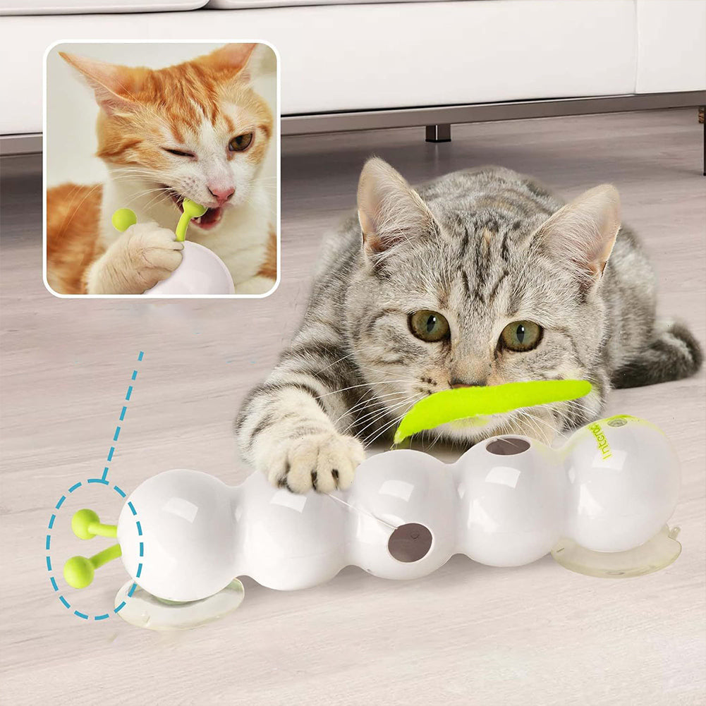 Smart Interactive Cat Toy  With Moving Tail Motion Activated Rechargeable Pets Fashion