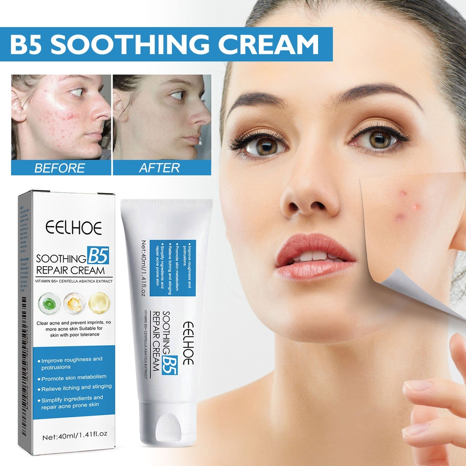 B5 Soothing Repair Cream 40ml Tri Light Beauty