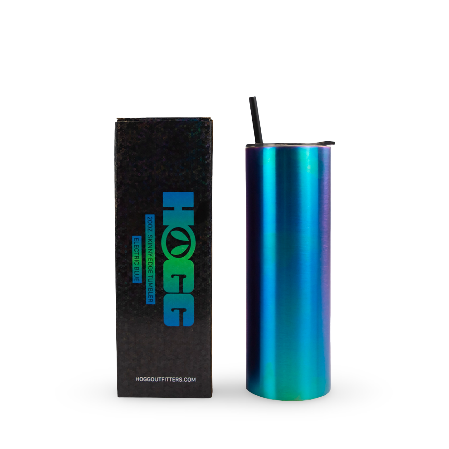 20oz SKINNY EDGE TUMBLER - ELECTRIC BLUE LuxuryLifeWay Online Store