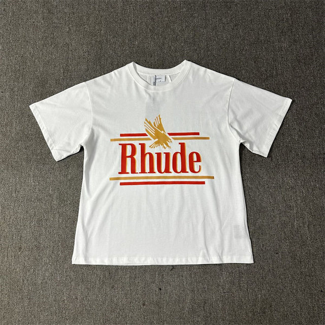 2024 Cotton Letter Printed Loose Couple T-Shirt Pi-Mart