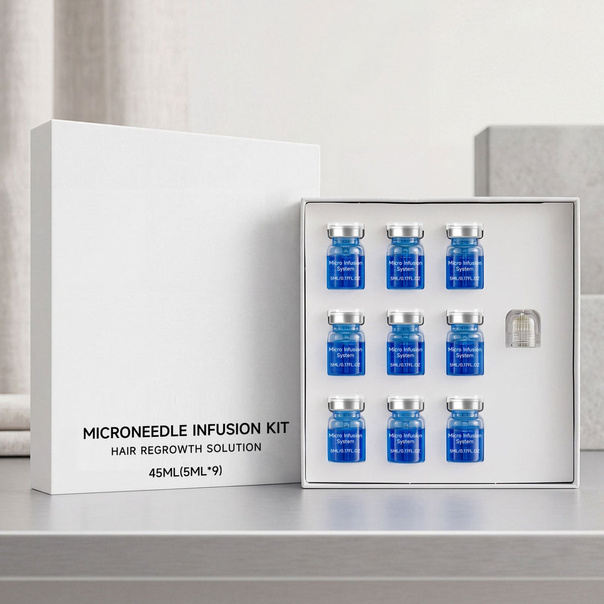 Scalp Serum Microneedle Kit 45ml-box Tri Light Beauty