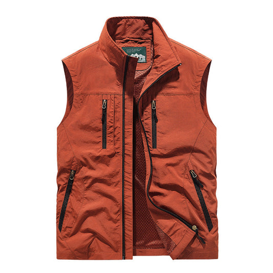 Outdoor Fleece Work Vest Fleece Sweatshirt Reversible Best YouTube Store