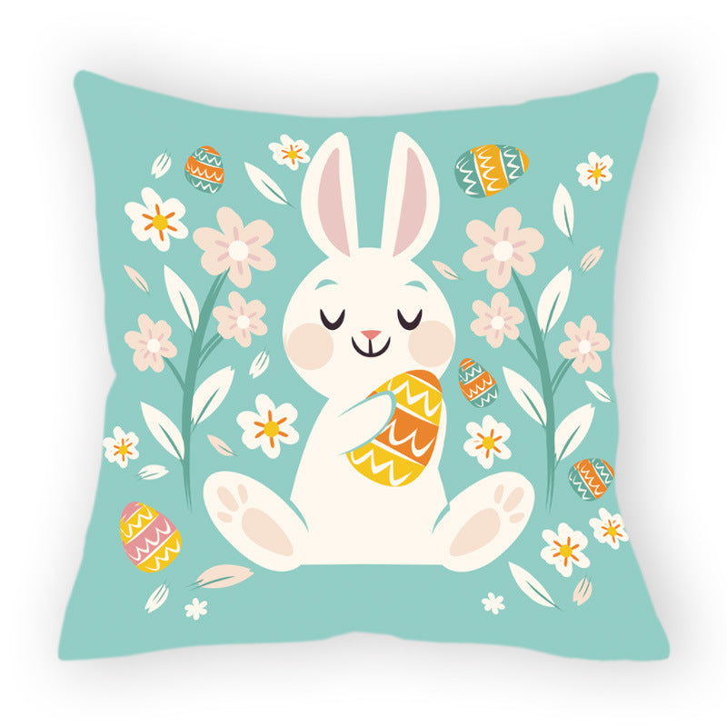 Easter Pillow Cover Sofa Cushion Cushion Cover