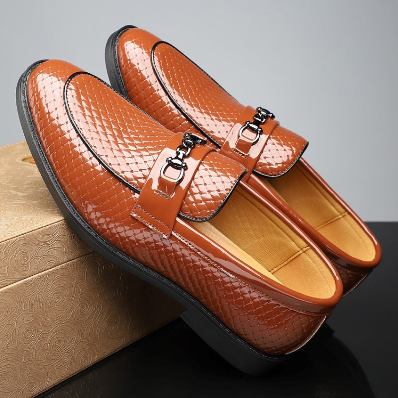 Minimalist British Style Mens Business Leather Shoes Best YouTube Store