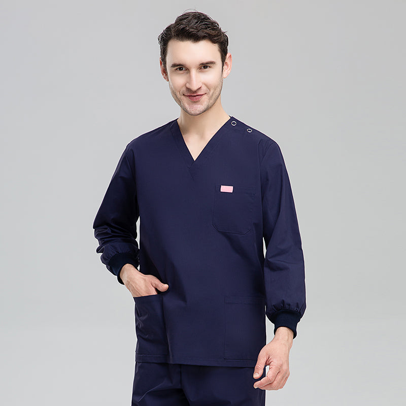 Stomatologist Overalls Anti-wrinkle Split Brush Hand Suit