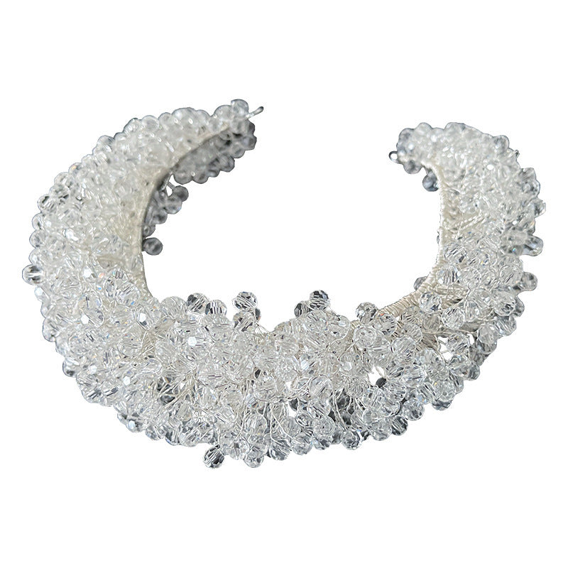 Wedding Accessories High-end Atmospheric Crystal Hair Band