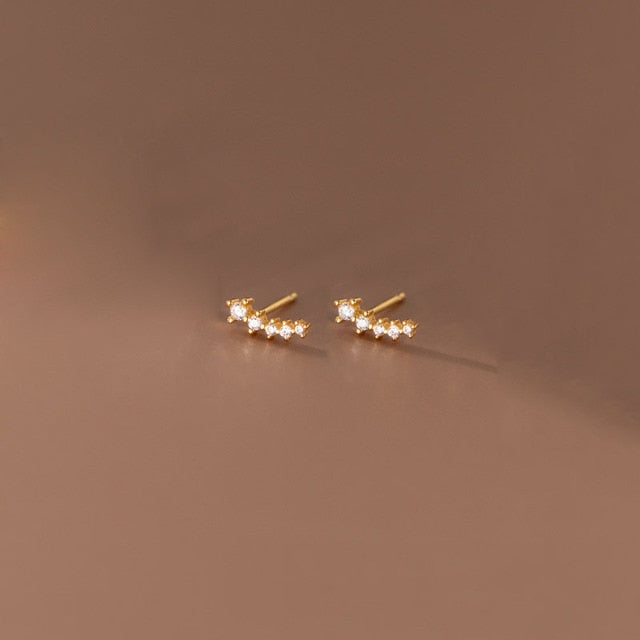 Chic Cute Arc Earrings Pi-Mart