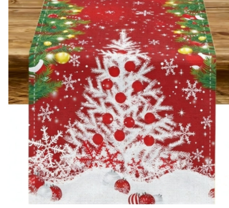 Christmasthemed Snowman Table MatFestive Christmas Table Decor PearlNestDecor.com