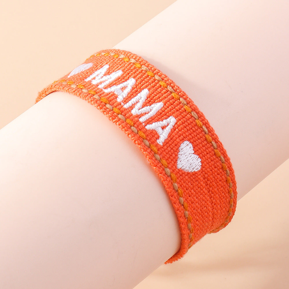 Mother's Day Woven Bracelet Commemorative Gift Strap LadyShow.Store