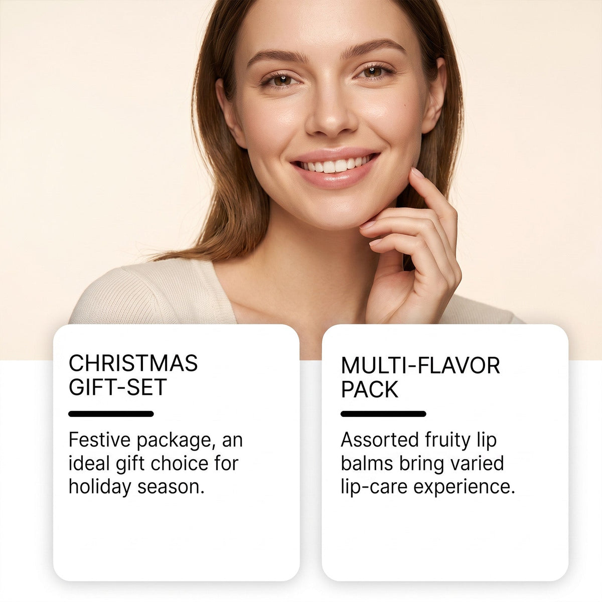 Christmas Moisturizing Lipstick Set 50g  Product Size 1.67x1.67x6.67cm Tri Light Beauty