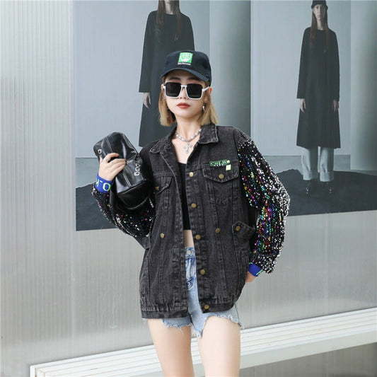 Vintage Fashion Denim Coat NorixaFashion.com