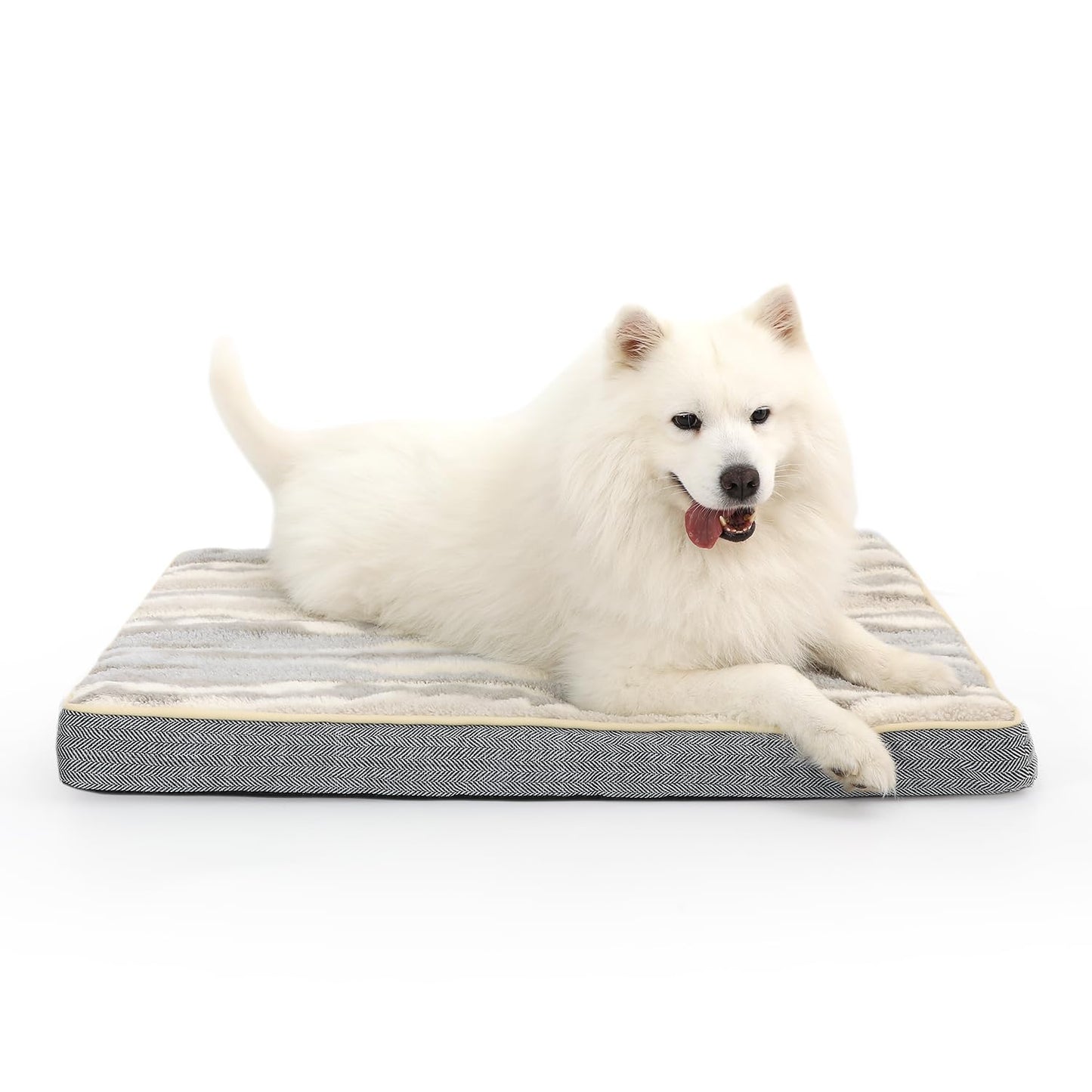 JMHUND Dog Bed for Large Dogs Orthopedic Dog Bed with Removable Cover Egg Crate Foam Pet Bed MatDog Bed Medium Size Dog Best YouTube Store