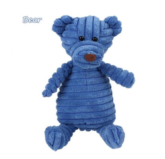Vocal Animal Plush for Pet Dog Molar Teeth Cleaning Training LadyShow.Store
