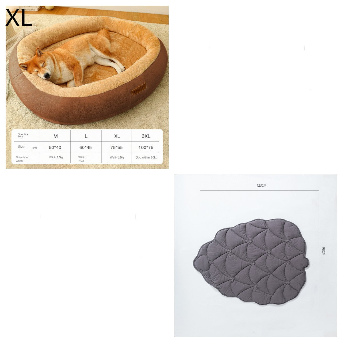 Removable And Washable Dog Bed Warm Cat Bed For Sleeping Pets Fashion