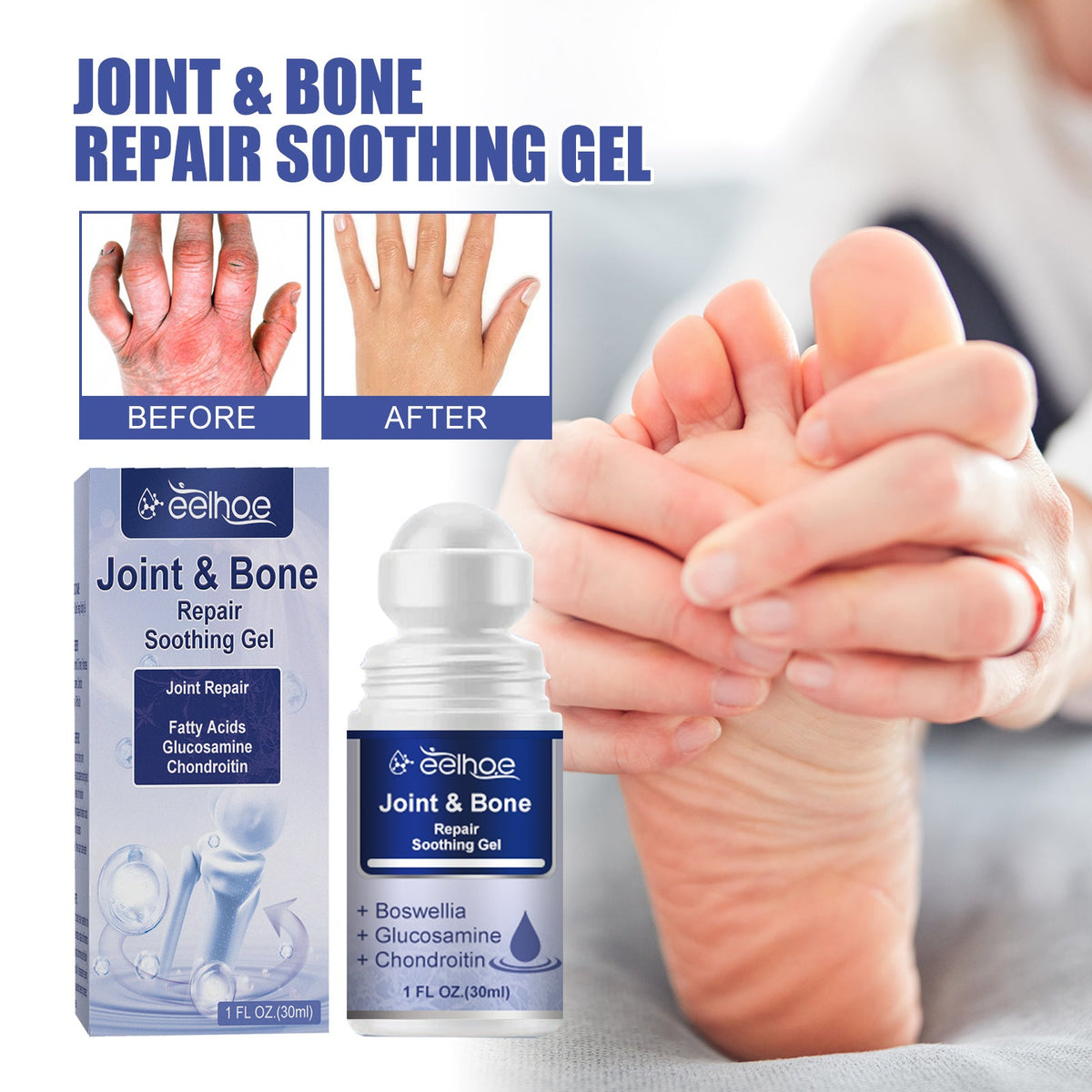 Joint Relief Gel 30ml Box Tri Light Beauty
