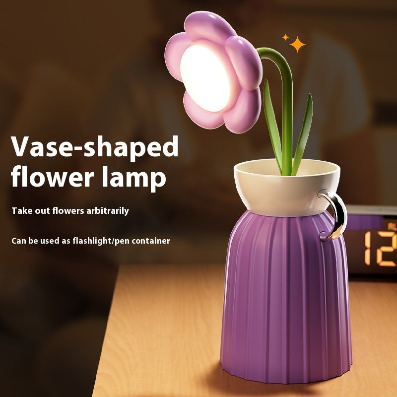 Rose Flower Ambience Lamp PearlNestDecor.com