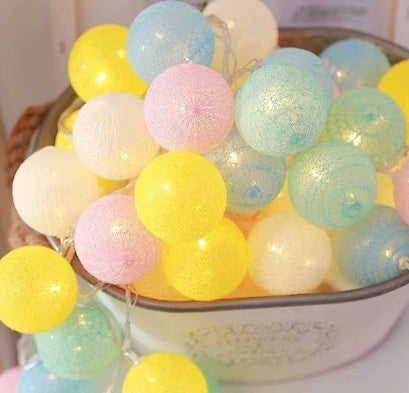 LED Cotton Thread Starry Lanterns Pi-Mart